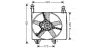 Превью - FD7524 AVA Вентилятор, охлаждение двигателя (фото 2)