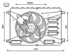 Превью - FD7556 AVA Вентилятор, охлаждение двигателя (фото 2)