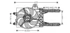 Превью - FT7285 AVA Вентилятор, охлаждение двигателя (фото 2)