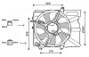 Превью - HY7525 AVA Вентилятор, охлаждение двигателя (фото 2)