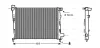 Превью - MSA2310 AVA Радиатор, охлаждение двигателя (фото 2)