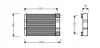 Превью - MSA6312 AVA Теплообменник, отопление салона (фото 2)