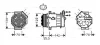 OLAK586 AVA Компрессор, кондиционер