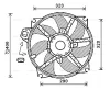 Превью - RT7563 AVA Вентилятор, охлаждение двигателя (фото 2)