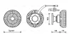 SCC043 AVA Сцепление, вентилятор радиатора