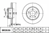 BR2636 ULT4WD BENDIX Тормозной диск