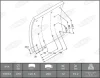 KBL19554.0-1642 BERAL Комплект тормозных башмаков, барабанные тормоза