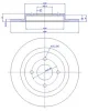 Превью - 142.224 CAR Тормозной диск (фото 2)