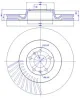 Превью - 142.1043 CAR Тормозной диск (фото 2)