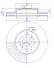 Превью - 142.1233 CAR Тормозной диск (фото 2)