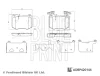 ADBP420144 BLUE PRINT Комплект тормозных колодок, дисковый тормоз