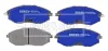 Превью - BBP2171 BORG & BECK Комплект тормозных колодок, дисковый тормоз (фото 2)
