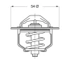 3103.79 BorgWarner (Wahler) Термостат, охлаждающая жидкость