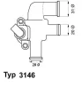 3146.90D BorgWarner (Wahler) Термостат, охлаждающая жидкость