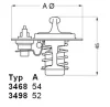 3498.88D BorgWarner (Wahler) Термостат, охлаждающая жидкость