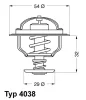 4038.71D BorgWarner (Wahler) Термостат, охлаждающая жидкость