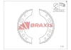 AC0205 BRAXIS Комплект тормозных колодок, стояночная тормозная система