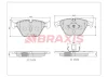 AA0738 BRAXIS Комплект тормозных колодок, дисковый тормоз