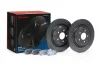 KT 08 002 BREMBO Комплект тормозов, дисковый тормозной механизм