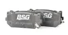 Превью - BSG 40-200-033 BSG Комплект тормозных колодок, дисковый тормоз (фото 2)
