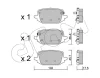 822-1366-0 CIFAM Комплект тормозных колодок, дисковый тормоз