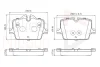 ADB02865 COMLINE Комплект тормозных колодок, дисковый тормоз