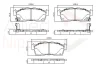 ADB3793 COMLINE Комплект тормозных колодок, дисковый тормоз