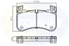 CBP02840 COMLINE Комплект тормозных колодок, дисковый тормоз