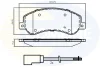 Превью - CBP21512 COMLINE Комплект тормозных колодок, дисковый тормоз (фото 2)