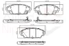 ADB33527 COMLINE Комплект тормозных колодок, дисковый тормоз