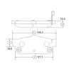 GK0976 CTR Комплект тормозных колодок, дисковый тормоз