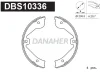 DBS10336 DANAHER Комплект тормозных колодок, стояночная тормозная система