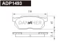 ADP1493 DANAHER Комплект тормозных колодок, дисковый тормоз