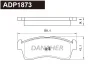 ADP1873 DANAHER Комплект тормозных колодок, дисковый тормоз