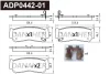 ADP0442-01 DANAHER Комплект тормозных колодок, дисковый тормоз