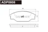 ADP0808 DANAHER Комплект тормозных колодок, дисковый тормоз