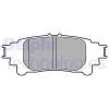 LP3155-18B1 DELPHI Комплект тормозных колодок, дисковый тормоз