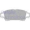 LP1710-18B1 DELPHI Комплект тормозных колодок, дисковый тормоз