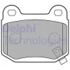 LP1839-18B1 DELPHI Комплект тормозных колодок, дисковый тормоз