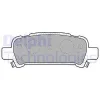 LP1509-18B1 DELPHI Комплект тормозных колодок, дисковый тормоз