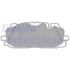 LP3302-18B1 DELPHI Комплект тормозных колодок, дисковый тормоз