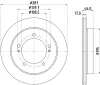 PCD20322 DON Тормозной диск