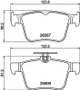 PCP2244 DON Комплект тормозных колодок, дисковый тормоз