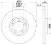 PCD18002 DON Тормозной диск