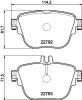 PCP1604 DON Комплект тормозных колодок, дисковый тормоз