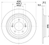 PCD23042 DON Тормозной диск