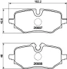 PCP2241 DON Комплект тормозных колодок, дисковый тормоз