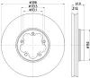 PCD19611 DON Тормозной диск