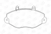 Превью - 571746CH CHAMPION Комплект тормозных колодок, дисковый тормоз (фото 3)