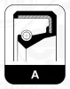 Превью - 131.860 ELRING Уплотняющее кольцо, механическая коробка передач (фото 2)